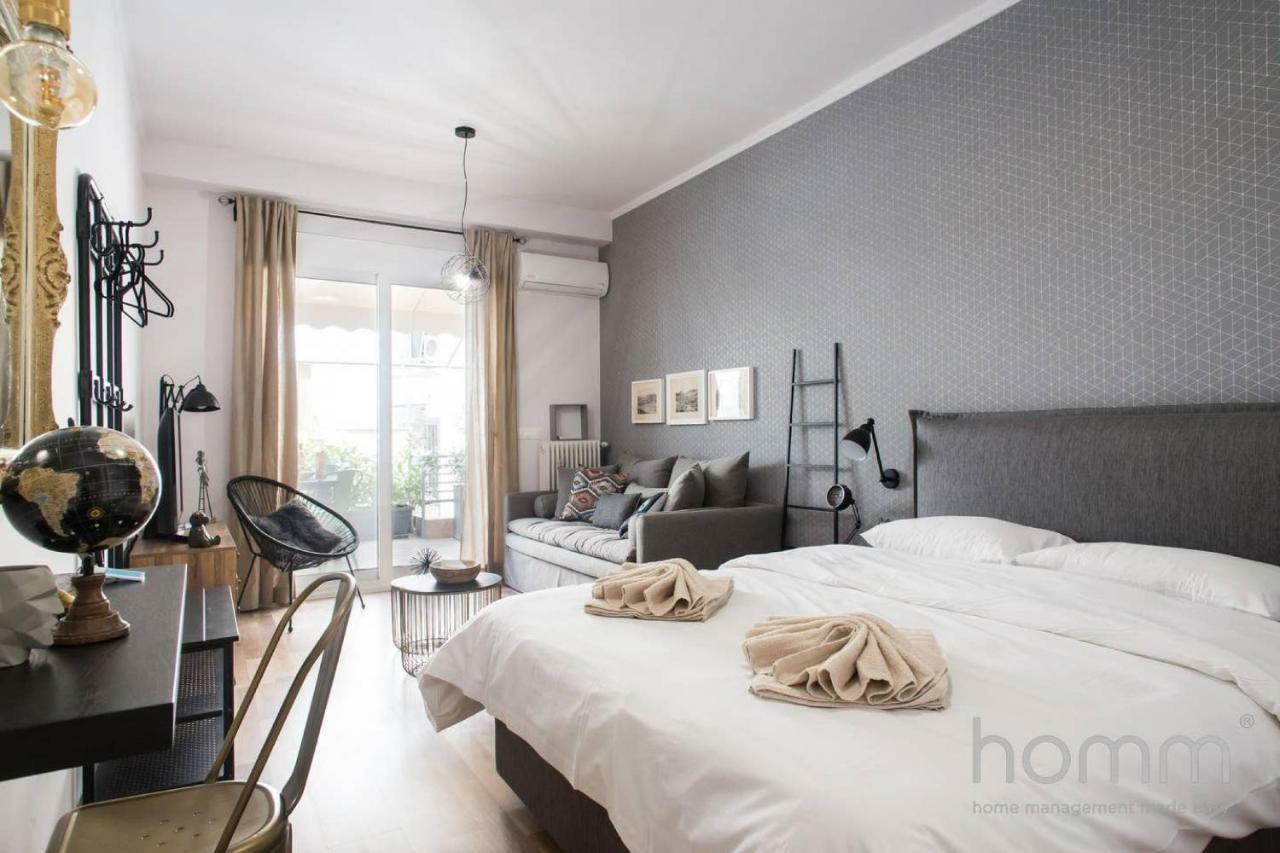 39M² Homm Modern Studio In Kolonaki Leilighet Athen Eksteriør bilde
